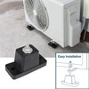Hsthe Sea 4 pcs Air Conditioner Mounting Rubber Pads Bracket