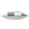 Heya Home Cozee Check Faux Fur Cushion Cover, Lilac