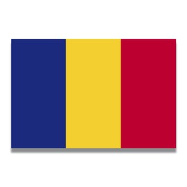 Magnet Me Up Romania Romanian Flag Car Magnet Decal, 4x6 Inches, Heavy Duty Automotive Magnet for Car, Truck SUV