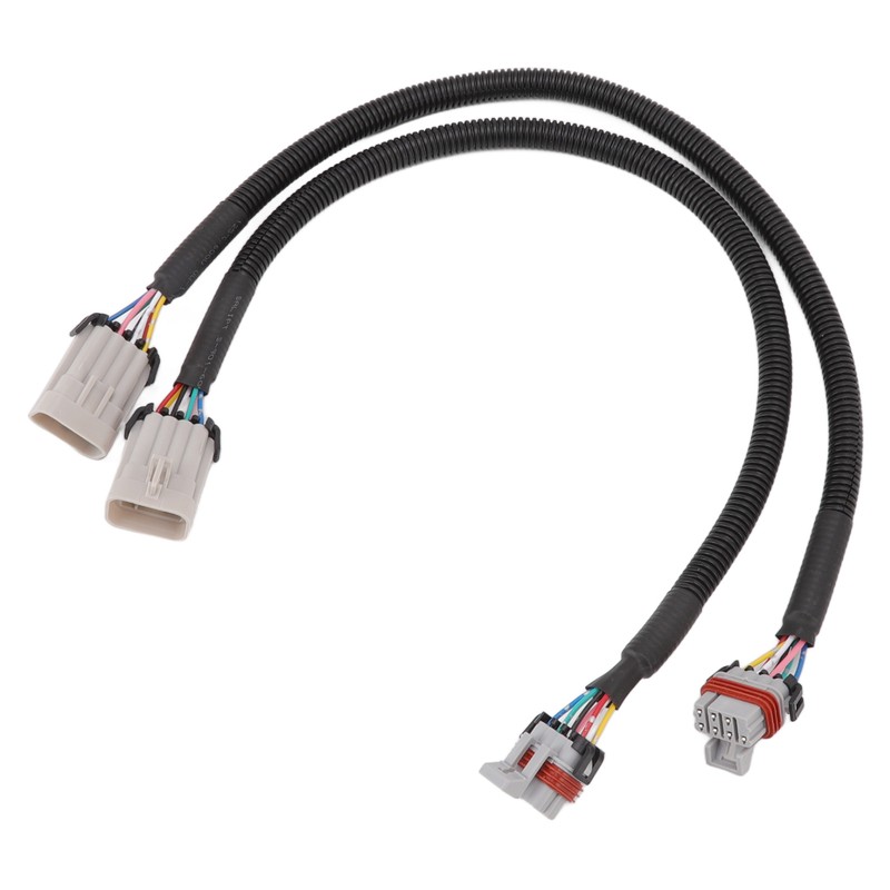2 Pcs 22in Ignition Coil Extension Harness Relocation Cable for