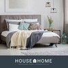 House2Home Full Bed Black Cambric Box Spring Cover, Heavy Duty