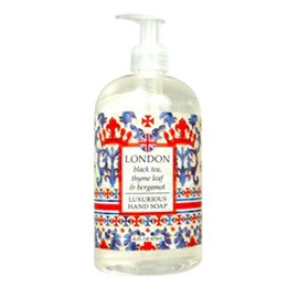 Greenwich Bay Trading Co Scented Liquid Hand Soap from the Destination Collection in Beautiful Packaging - 16 Ounce Bottle (London)