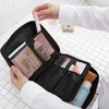Travel Cosmetic Storage Makeup Bag Folding Toiletry Wash Organizer Pouch,
