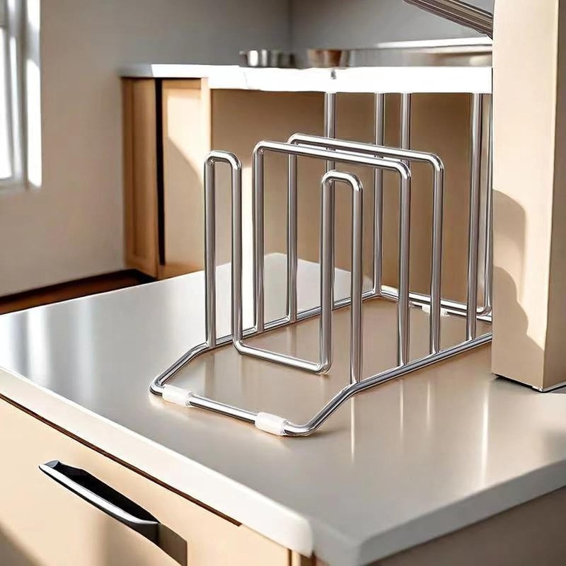 Chopping Board Holder, Baking Tray Holder Slots Chopping Board Stand