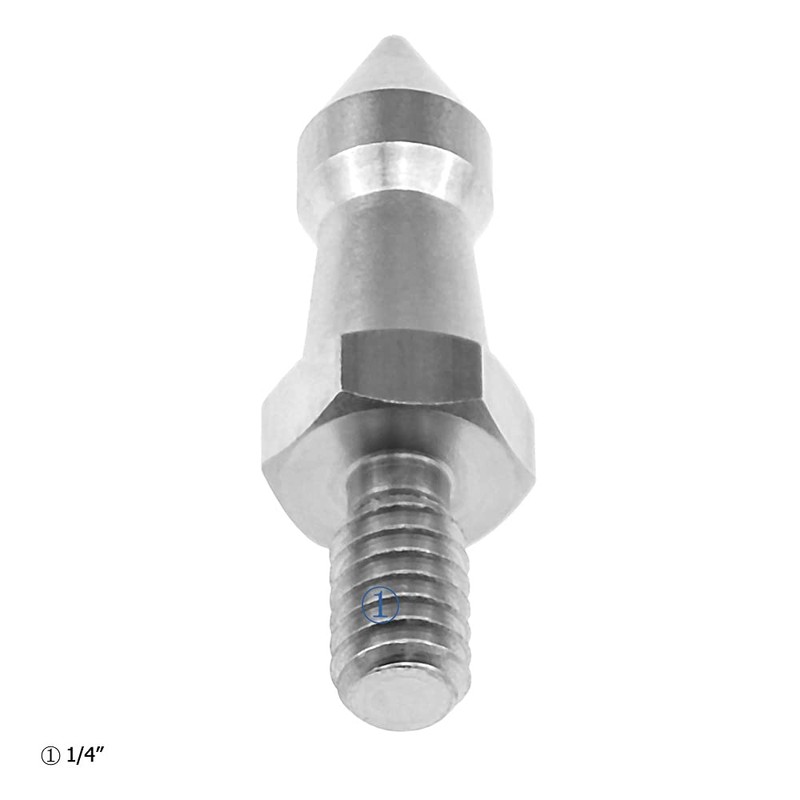 NOTRICKT FS-001 1/4" 38mm Stainless Steel Spike, For Terrain, Lawn,