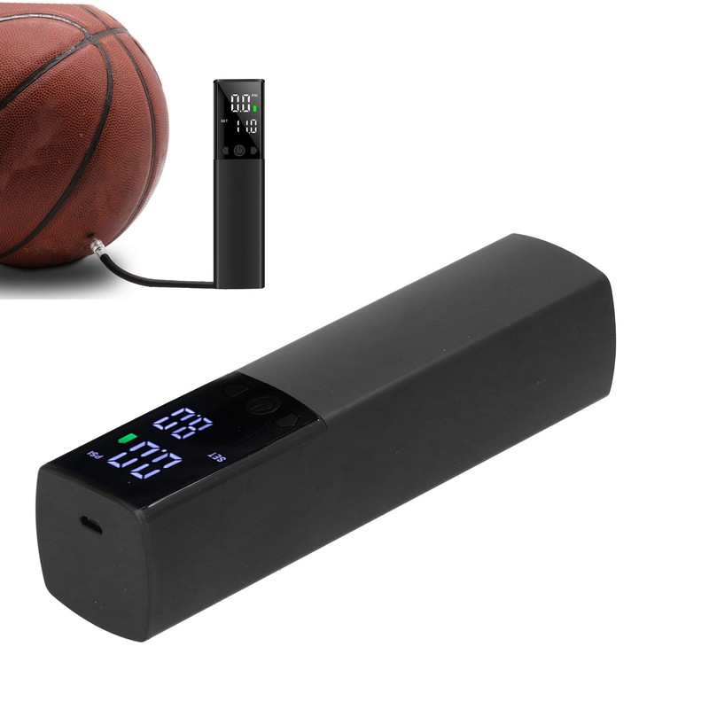 Electric Ball Pump Portable Lightweight Auto Inflate Stop Air Pump