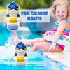 Floating Chlorine Dispenser - Pool Chlorine Holder Floater,Shark Design Fit
