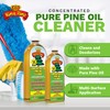 King Pine Concentrated Pine Oil Multi-Surface Cleaner Industrial Strength, Gold,