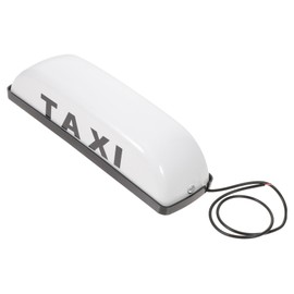 PLAFOPE Taxi Roof Illuminated Sign Taxi Sign Lamp for Cab Light Decoration Magnetic Taxi Top Sign with Design Ideal for Taxi Drivers and Cabs