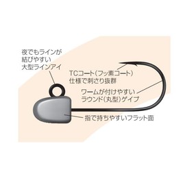 Jungle Gym (ジャングルジム) Jaco Head TG (ジャコヘッドTG) M-4.0g J311