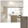 Hamilyeah LED Flush Mount Ceiling Light Fixture Set of 2,