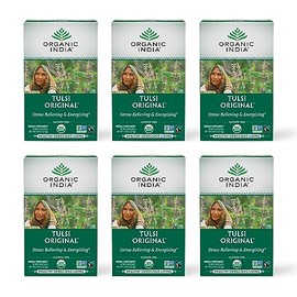 Té de tulsi orgánico, comercio justo, orgánico