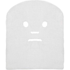 LIFESOFT Gauze Facial Mask, 100% Cotton Gauze Pre-Cut for Facial Spa, High Frequency Treatments 100 Count (1 PACK)