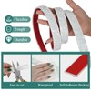 YEFANXI Self-Adhesive Flexible PVC 3D Embossed Wall Molding Trim -