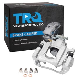 TRQ Rear Right Brake Caliper with Mounting Bracket Passenger Side Compatible with 2008-2016 Chrysler Town & Country Dodge Grand Caravan 2012-2015 Ram C/V 2009-2014 Volkswagen Routan