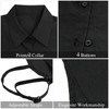HANERDUN Women's Fake Collar Removable Half Blouse Favours for Parties