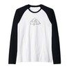 Aliner Travel Trailer A-frame Camper Raglan Baseball Tee