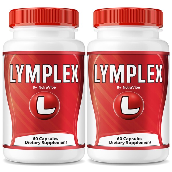 (2 Pack) Lymplex – Natural Daily Support with a Clean,