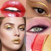 Prreal Metallic Liquid Lipstick, Glitter Lip Gloss, Moisture Shimmer Lip