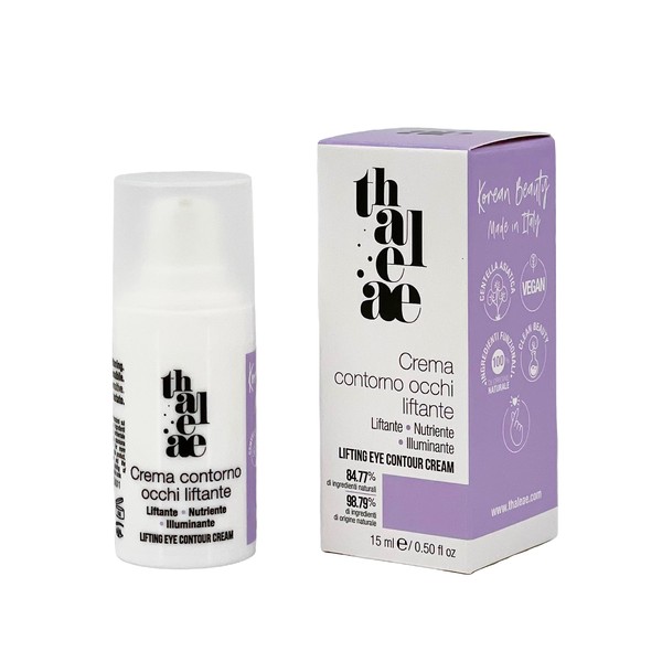 THALEAE, Eye Contour Lifting Cream 15 ml with 98.79% Natural