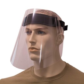 Basic Face Protection / Face Visor Foldable 0.5 mm PET Set of 4 Robust and Comfortable