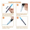 KFMX Plumones De Contorno Metálicos Doble Linea 12 Colores
