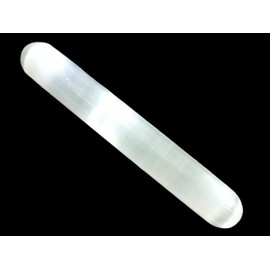 Steinfixx - Large Hand Carved Polished 15cm Long Massage Stick - Round Smooth Ends - Perfect for Any Massage or Meditation