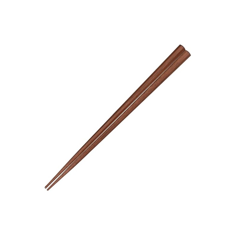 PINGTO H-06880 Meiki Octagonal Chopsticks Adult Long Dishwasher Safe Walnut