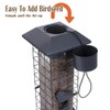 Squirrel Proof Bird Feeders for Outdoors, Metal Wild Bird Feeder