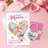 HOWAF Mother's Day Card, Mother's Day Card with Keyring Mum,