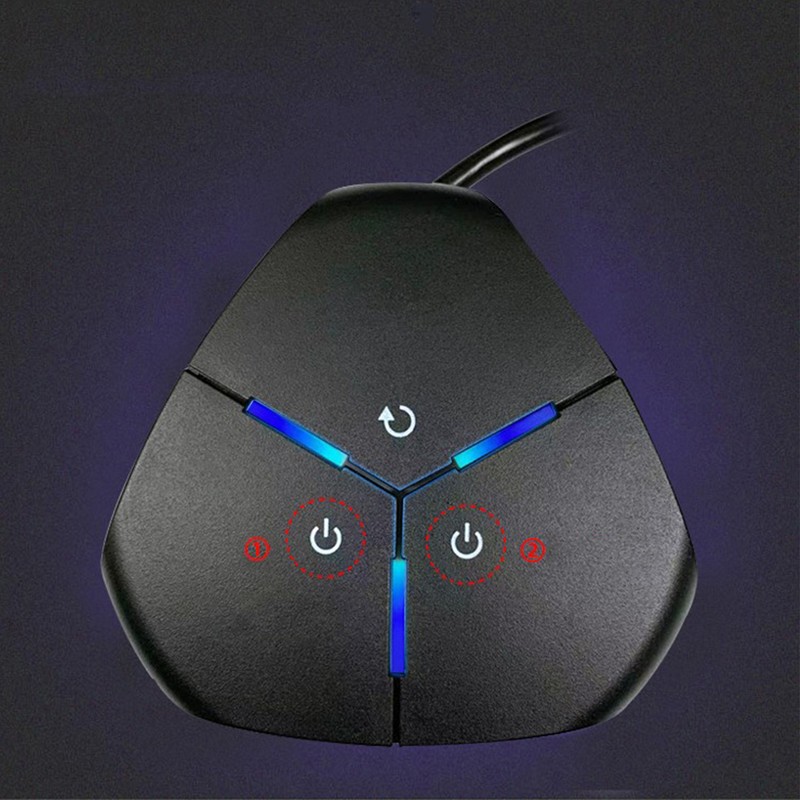 PC Power Button Easy Operation Small Lightweight Durable ABS Glossy