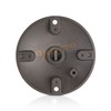 HTM LIGHTING SOLUTIONS 4 in. Round Weatherproof Electrical Junction Box