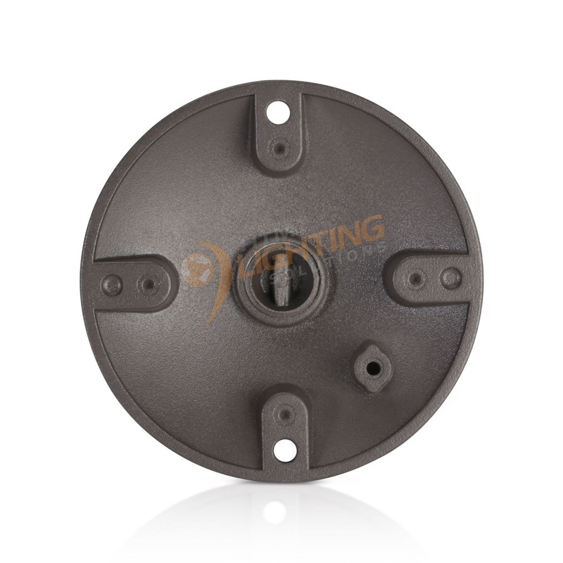 HTM LIGHTING SOLUTIONS 4 in. Round Weatherproof Electrical Junction Box