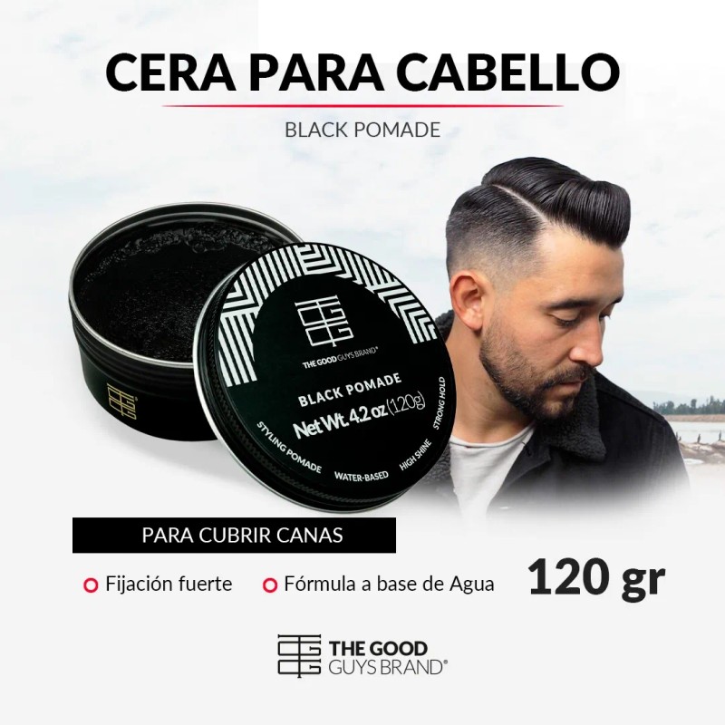 Crema Para Peinar Black Pomade The Good Guys Brand 120g