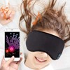 INF Sleep Mask with Built-in Wireless Headphones, Bluetooth 5.0, Black,