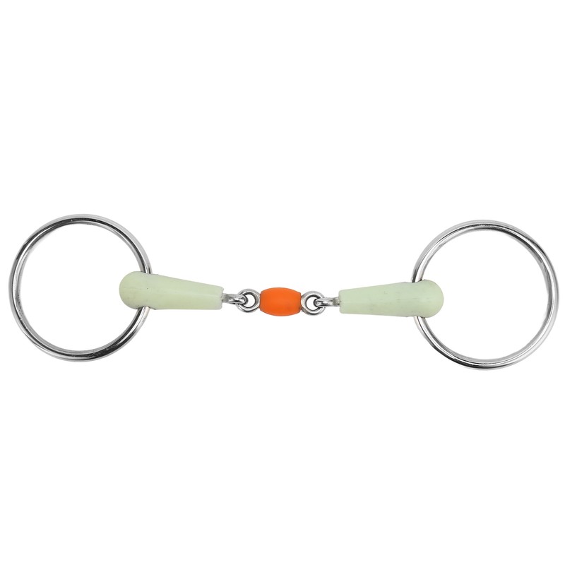 Horse Mouth Bit Apple Flavor Professional Stainless Steel Horse Snaffle
