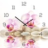 levandeo Glass Wall Clock 30 x 30 cm Glass Picture