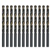VALYRIANTOOL 12PCS 3/32" HSS Black Gold Twist Drill Bits Set,