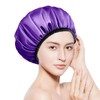 Aquior Gorro de ducha, gorro de ducha para mujer, reutilizable,