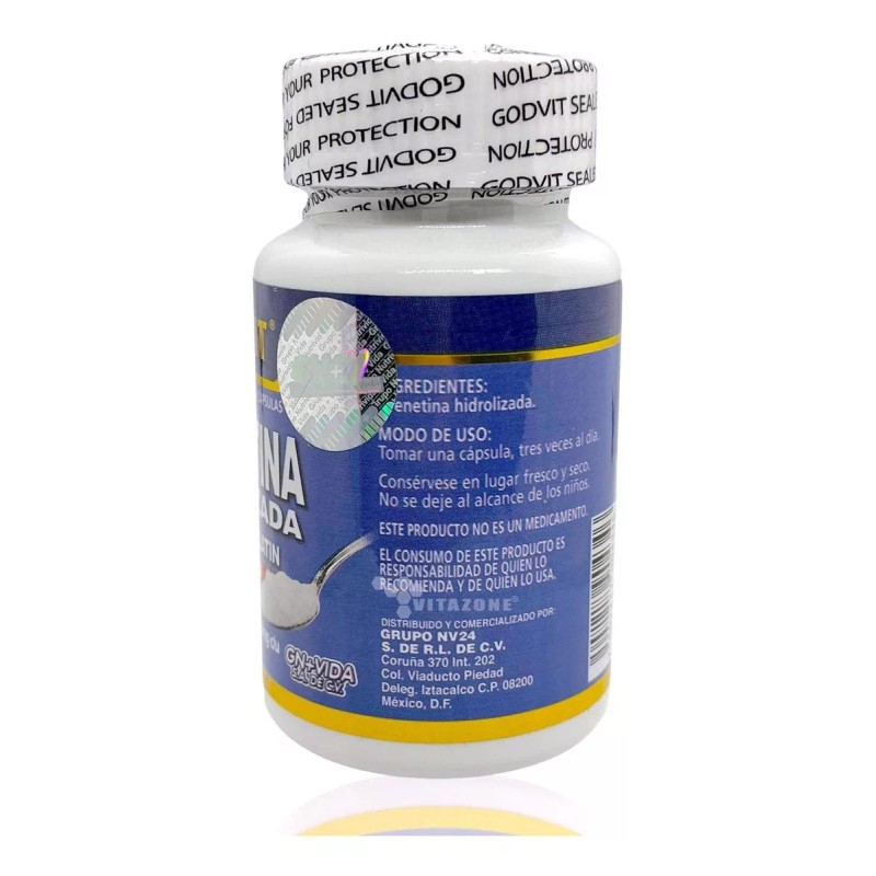 Godvit Grenetina Hidrolizada 60 Cápsulas Godvit