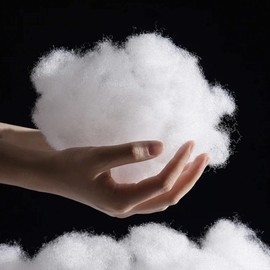 Polyester Fiber Fill, Premium Pillow Stuffing, 2 lb / 906g Polyfill Stuffing for Cushions, Stuffed Animals, Plush Toys, High Resilience Fiberfill for Pillows, Bedding, Home Decor Projects