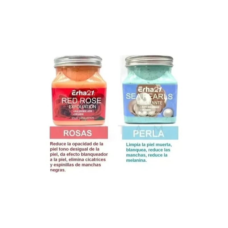 5 Exfoliante Facial Y Corporal Aromas Hidrata Aclara Mancha