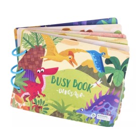 Unbranded Montessori Dinosaur Activity Books Baby/toddler Quiet Busy Book