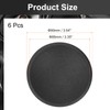 MECCANIXITY 6Pcs Speaker Dust Cap 90mm/3.5" Outer Diameter Dome Paper