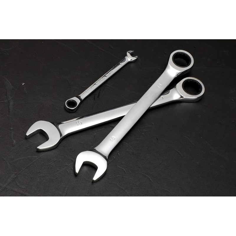 FLZOSPER 6mm Metric Ratchet Wrench,Box End Head 72-Tooth Ratcheting Combination