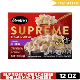 Stouffer's Three Cheese Supreme Shells And Cheese Dinner Kit, 12 Oz