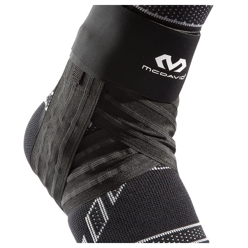 McDavid McDavid Elite Engineered Elastic Ankle Brace With Figure 6