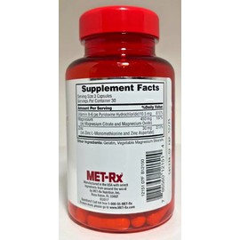 Met-Rx ZMA Dietary Supplement 90 Capsules New Sealed - 10/2025 - CLEARANCE!!