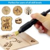 Professional Pyrography Pen, Wood Burning Pen for ele ELEOPTION 60W