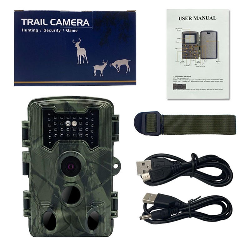 Sports Camera 36MP 2.0in LCD IP66 Water Resistant Outdoor Camera